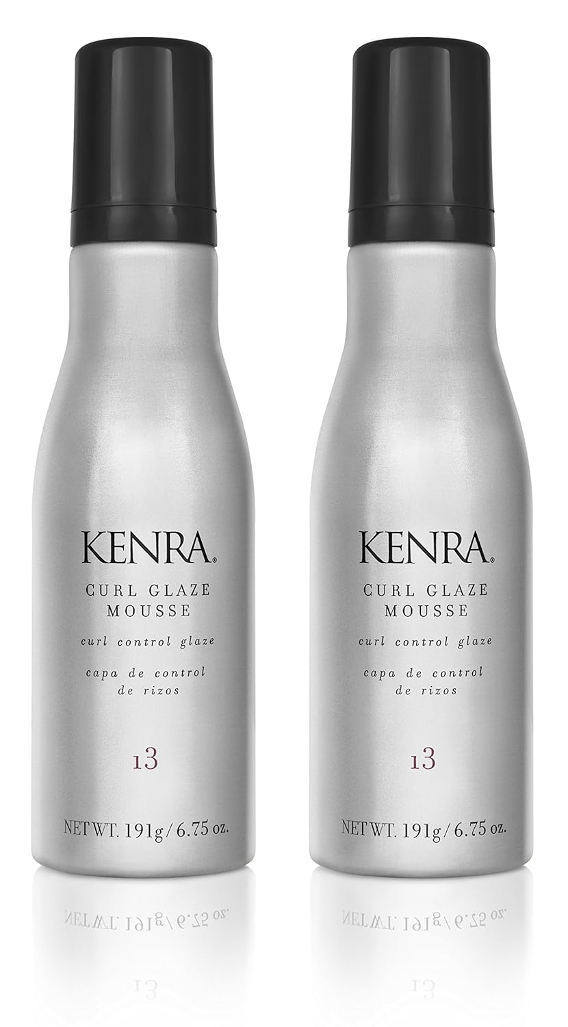 Curl Glaze Mousse 13 for Frizz Control & Humidity Resistance