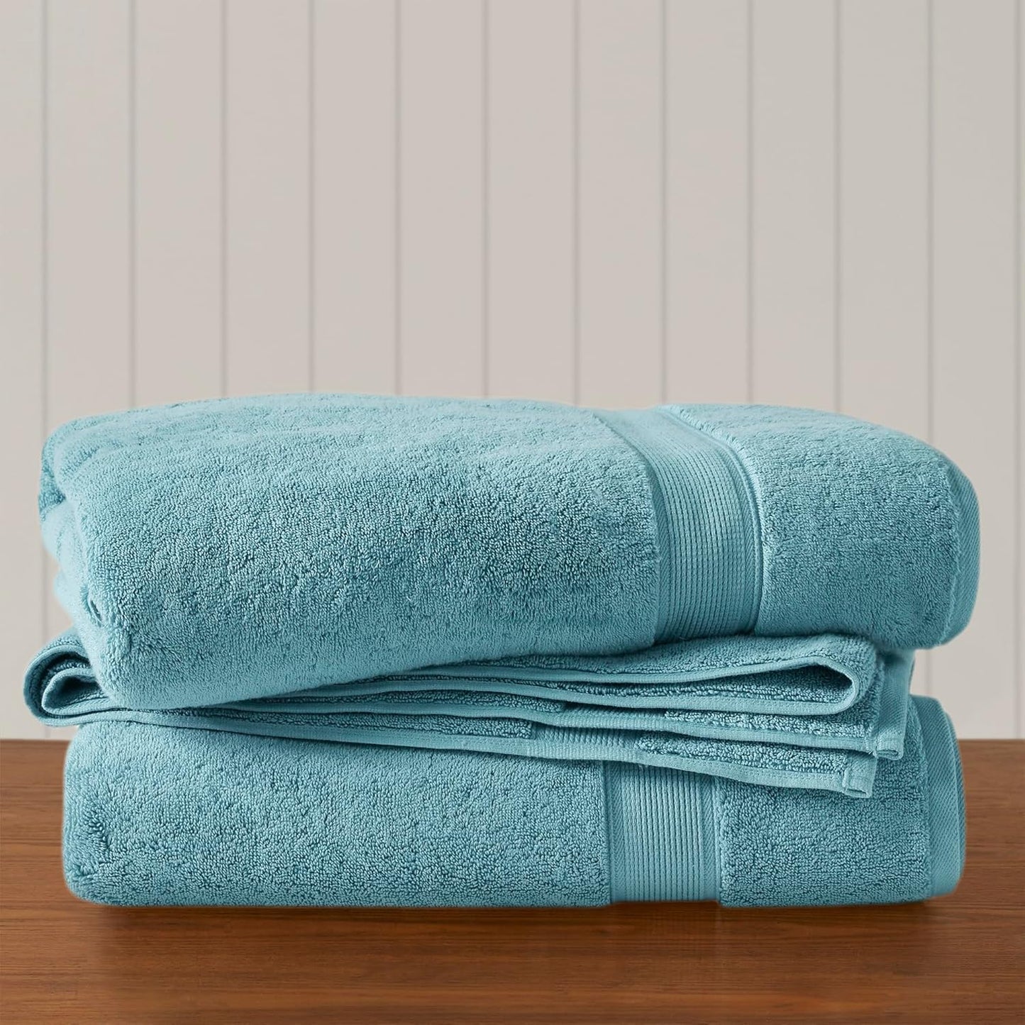 Madison Park 800GSM Bath Sheet Towel Set for Luxurious Comfort