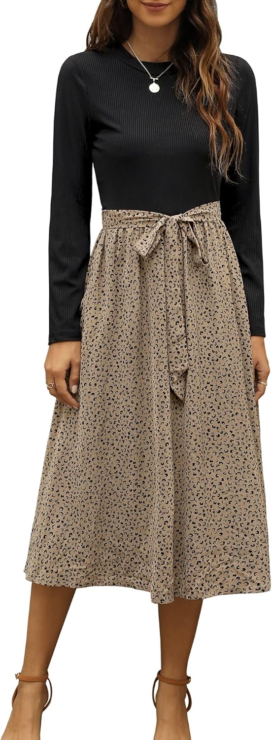 Zattcas Women 2025 Summer Dress for Modest Business Casual Wear