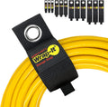 Heavy-Duty Wrap-It Storage Straps Assorted 12 Pack - Hang, Organize