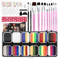 Professional Face Painting Kit for Kids Adults - Water Based Set