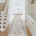 Runner Rug 2x10 Machine Washable Non Slip Vintage Hallway Runner - Low