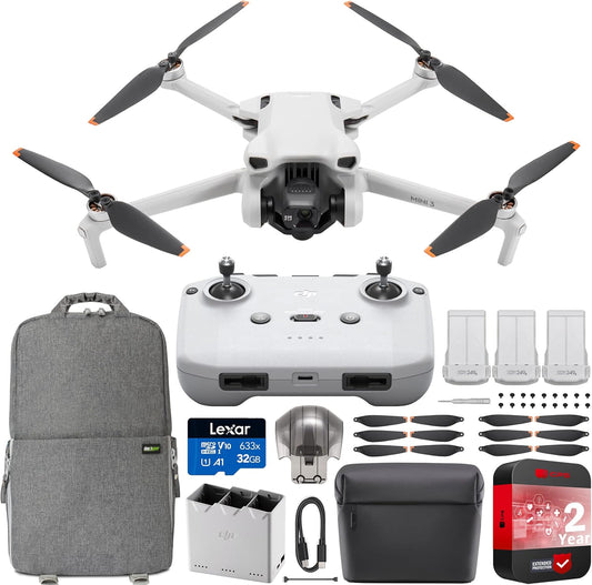 DJI Mini 3 Quadcopter 4K Video Bundle