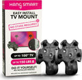 HangSmart TV Wall Mount NO Stud - Easy DIY Mount for 19-100in TVs