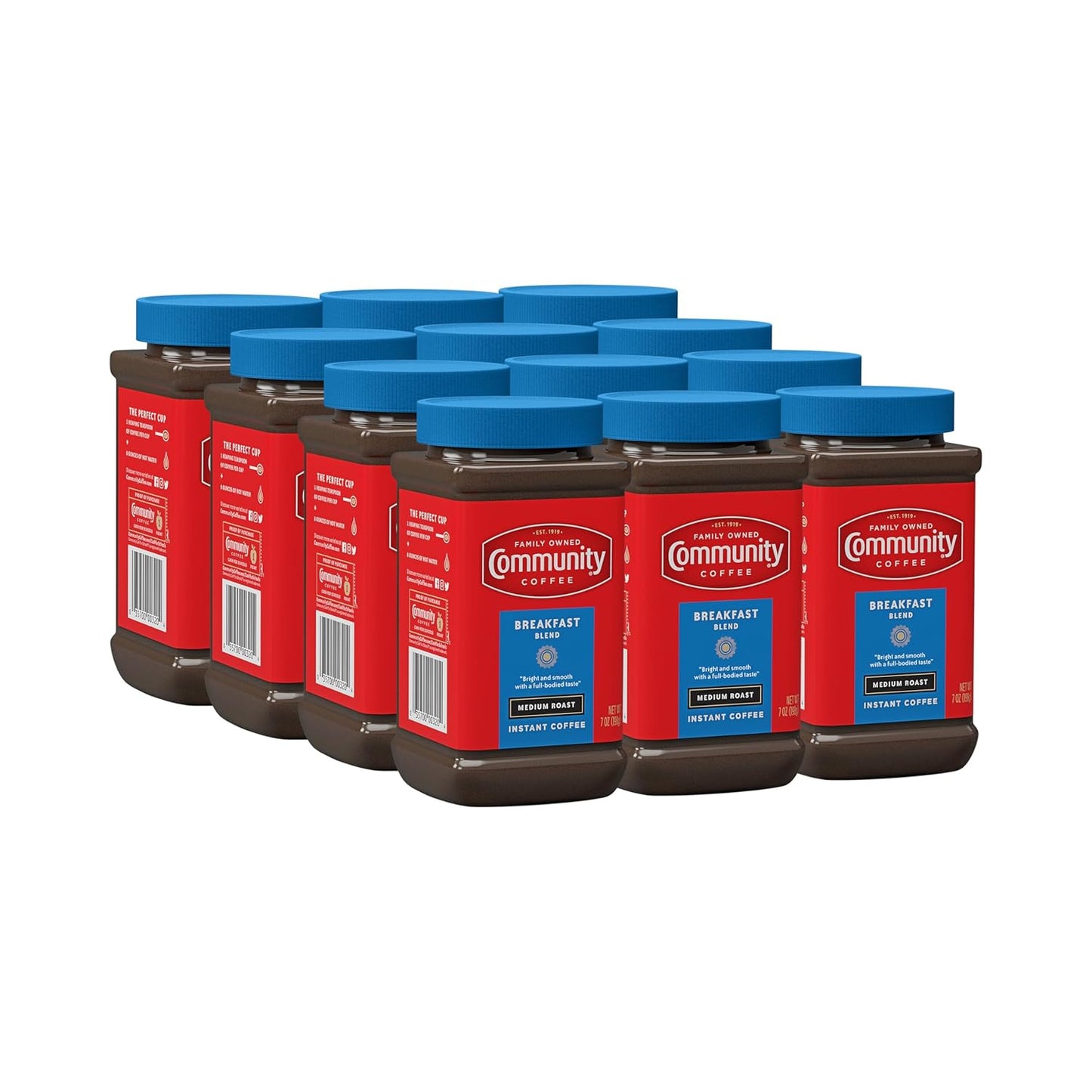 Community Coffee Breakfast Blend Instant Coffee for Mornings