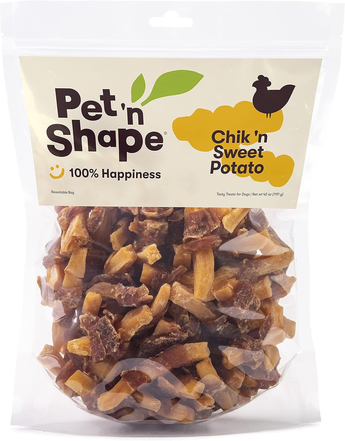 Natural Chicken Wrapped Sweet Potato Dog Treats for All Breeds