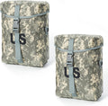 MT 2Pcs US Military MOLLE Sustainment Pouch - Durable Utility Pouch