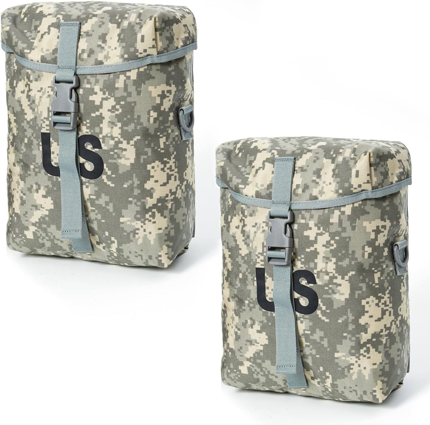 MT 2Pcs US Military MOLLE Sustainment Pouch for Utility Use