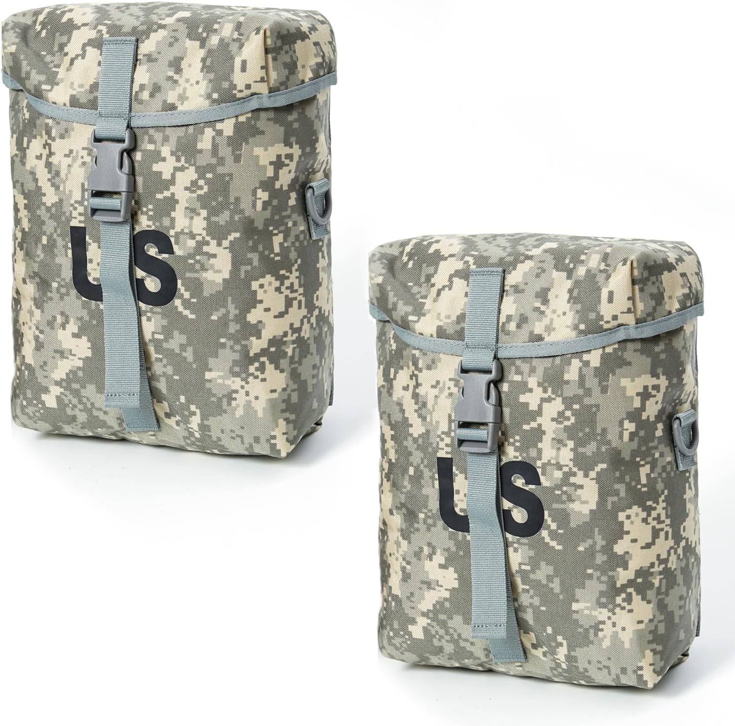 MT 2Pcs US Military MOLLE Sustainment Pouch for Utility Use