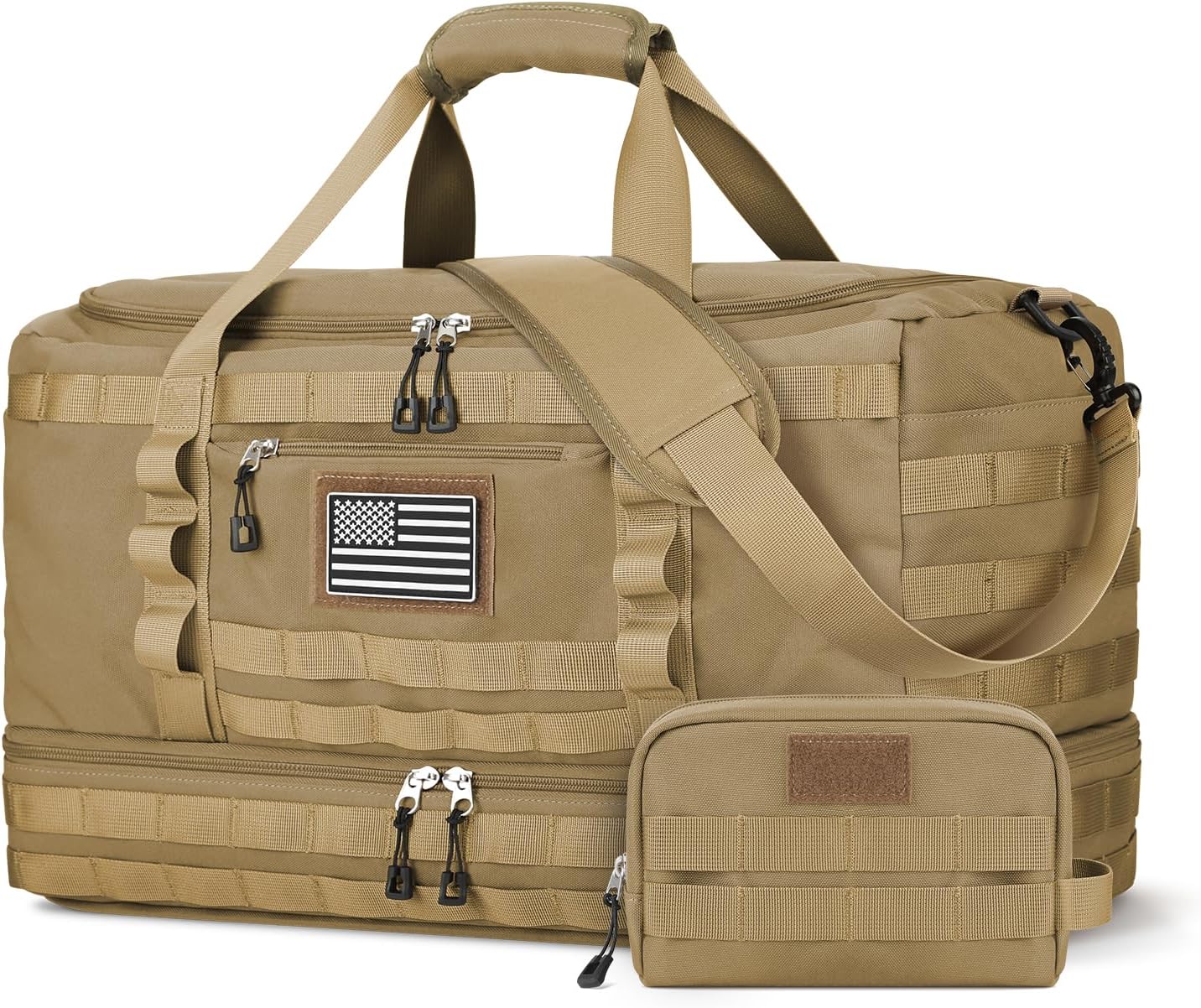 ETRONIK Travel Bag for Men Women - Tactical Duffle Gym Bag