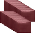 40 PCS Smooth Diploma Certificate Cover 8 1/2 in x 11 in Maroon - Bulk