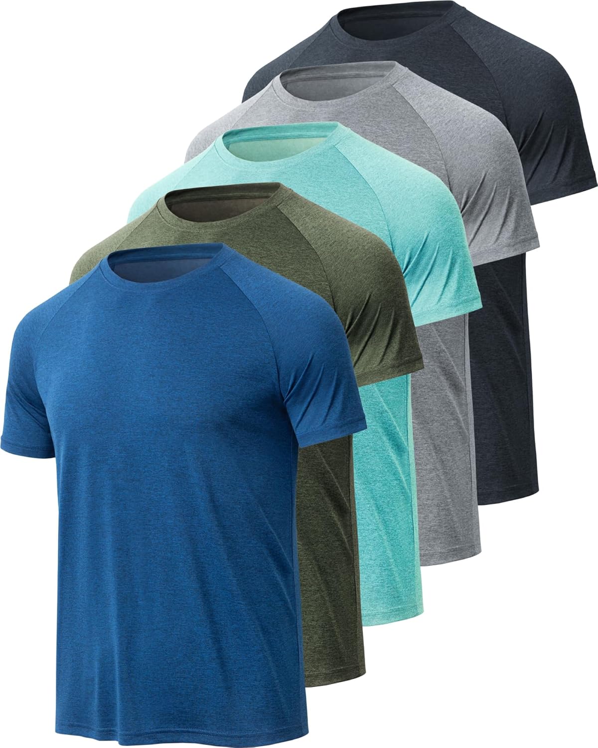 Moisture Wicking Quick Dry Workout Shirts for Men Performance