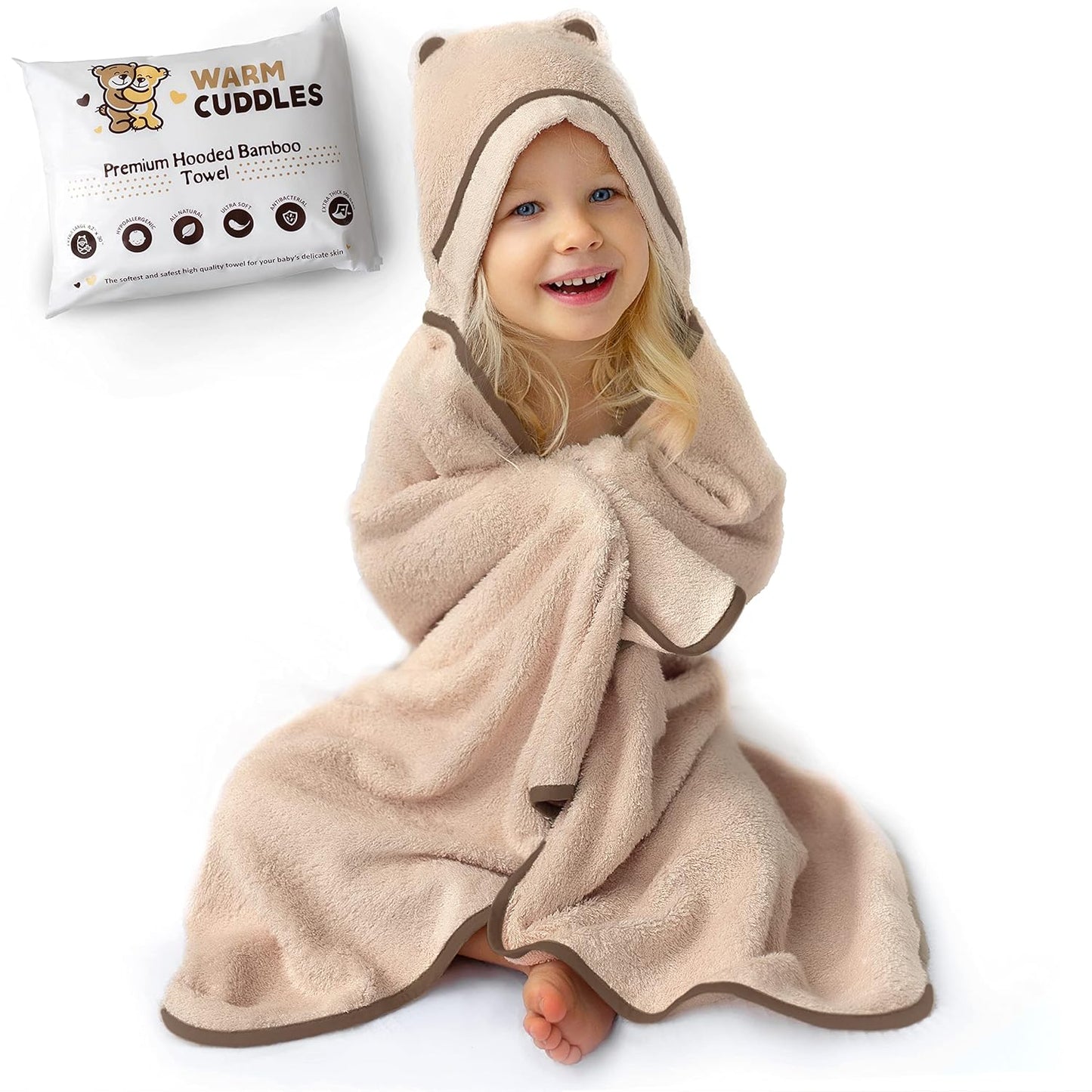 Premium Toddler Towels with Hood for Comfort and Safety