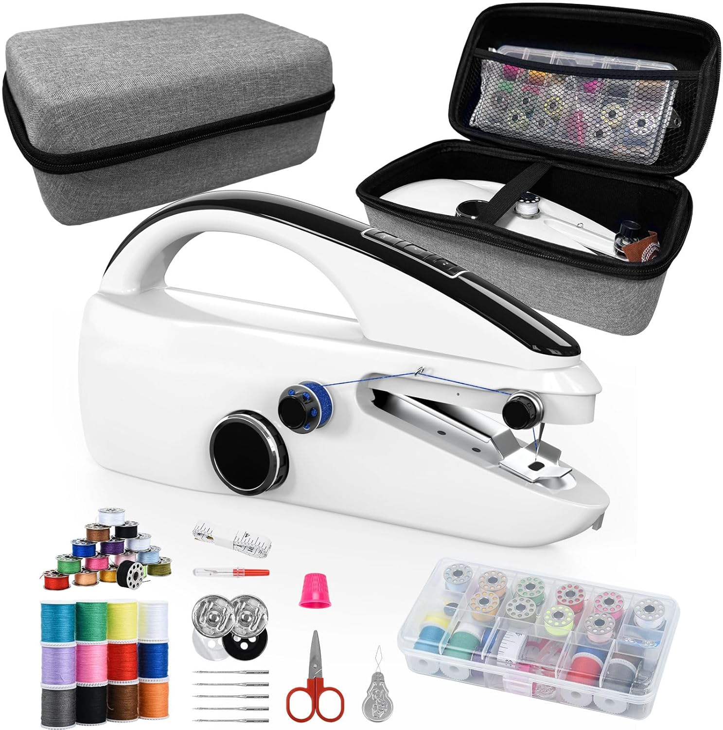 Handheld Sewing Machine for Easy Repairs and Creative Crafts