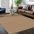 Braided Area Rug 5x7 ft Washable Rug - Non Slip Cotton Low Pile