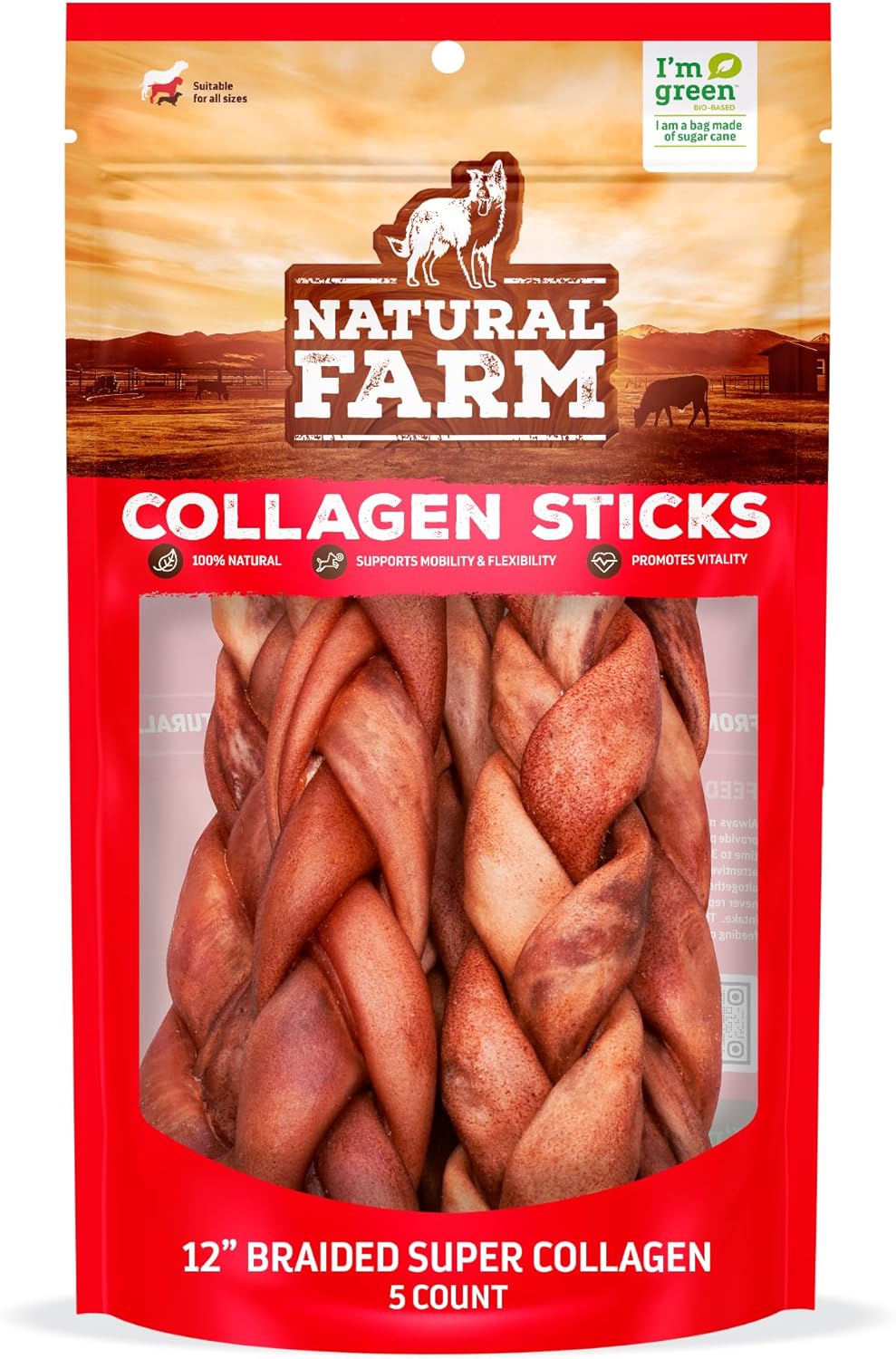 Natural Farm Odor-Free Super Braided Collagen Dog Chews Review