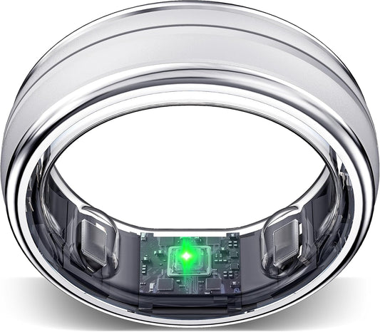 Smart Ring - No Subscription, Accurate Sizing, Long Battery, Health & Fitness Tracker