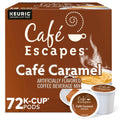 Cafe Caramel K-Cup Pods 72 Count - Buttery, Silky Caramel Coffee