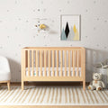 Newton Baby Galileo Standard Crib - Solid Beech Wood Convertible