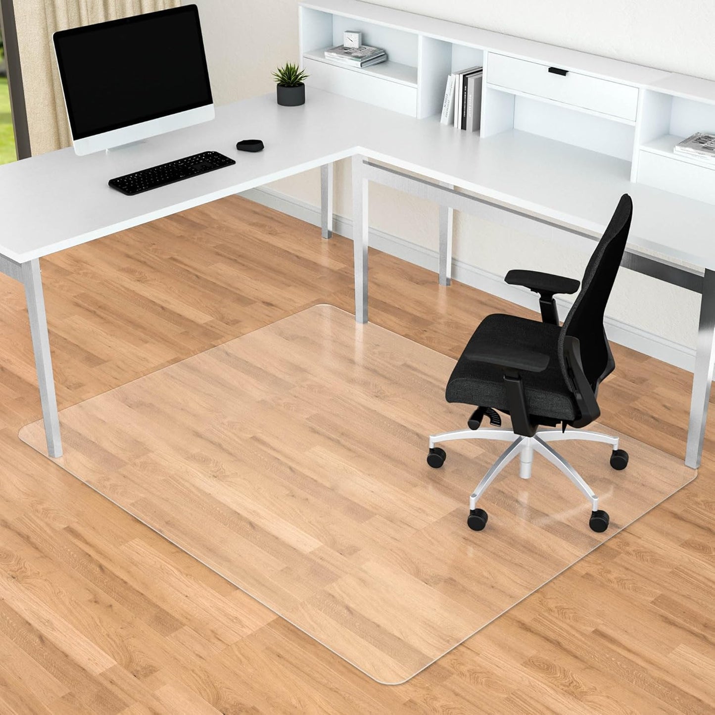 Office Chair Mat for Hard Floors - Large Floor Protector Mat