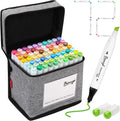Bianyo 72 Pastel Markers Alcohol Marker Set - Dual Tip Art Markers