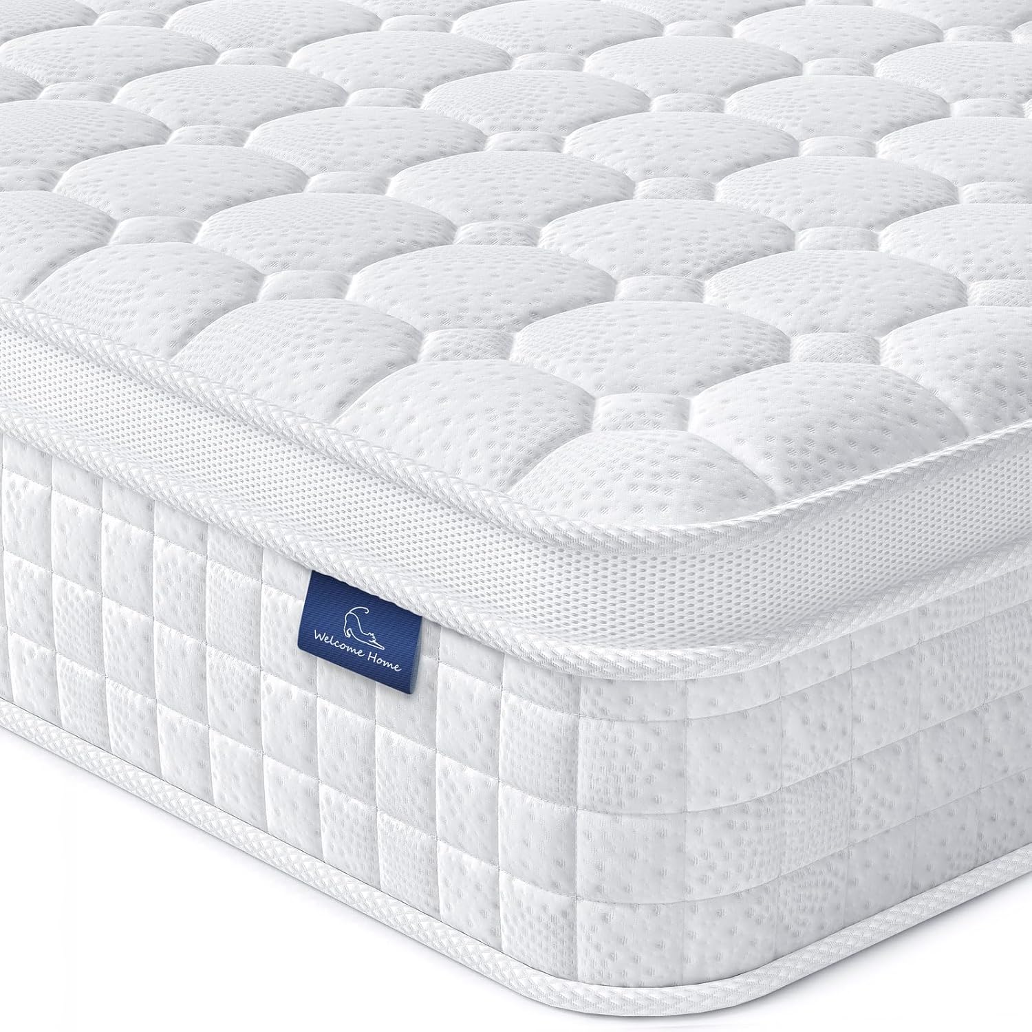 Vesgantti 10 Inch Multilayer Hybrid Queen Mattress for Comfort