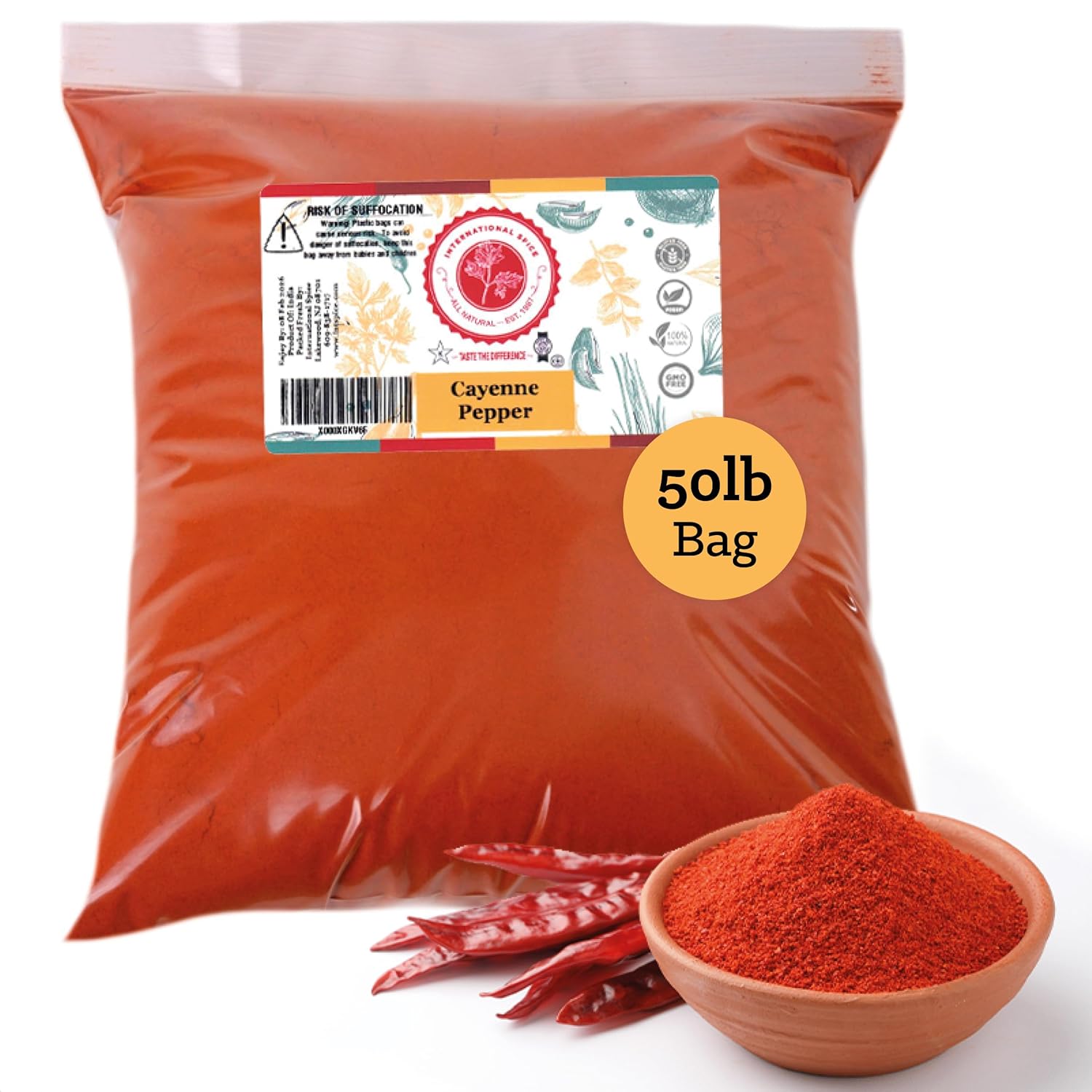 Cayenne Pepper Seasoning Powder for Bold Flavor in Cooking
