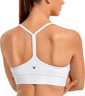 Butterluxe Womens Y-Back Racerback Sports Bra - Soft Light Support