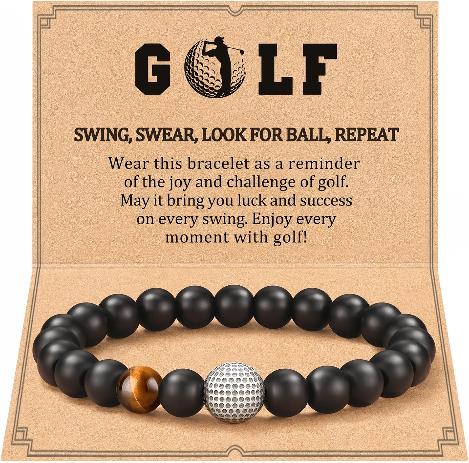 Stylish Golf Bracelet for Men - Perfect Gift for Golf Lovers