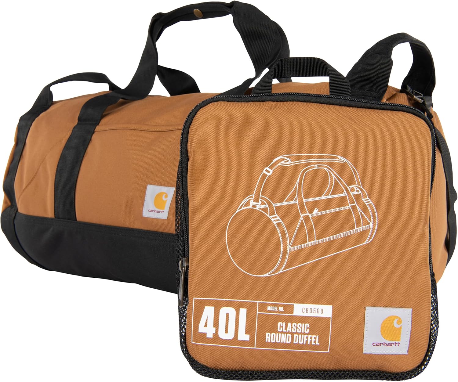 Carhartt Classic Round Duffel: Heavy-Duty, Waterproof Gear Bag