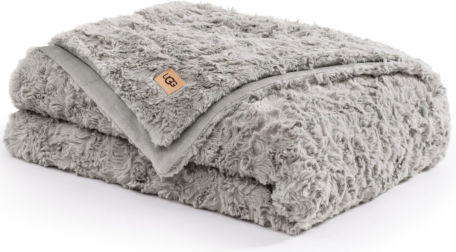 UGG Faux Fur Twin Blanket - Cozy Oversized Throw for Comfort