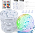 Rechargeable Submersible Pool Lights with Remote - 25 Color LED