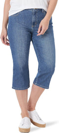 Lee Women Relaxed Fit Capri Jean - Comfortable All-Day Fit