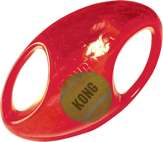 Interactive Fetch Toy for Dogs - KONG Jumbler Football