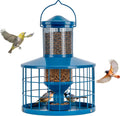 Caged Bird Feeders Squirrel-Proof Tube Feeder - Small Bird Protection