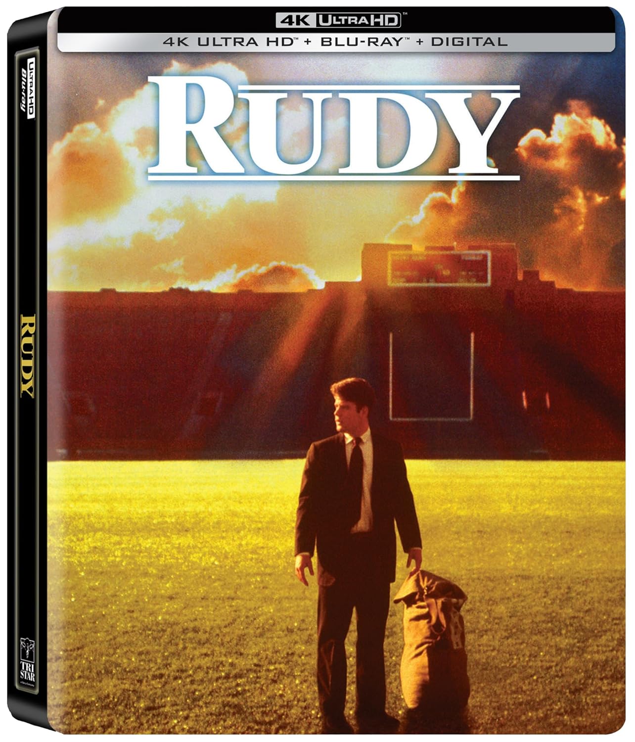 Rudy 30th Anniversary SteelBook 4K Ultra HD Blu-ray Digital