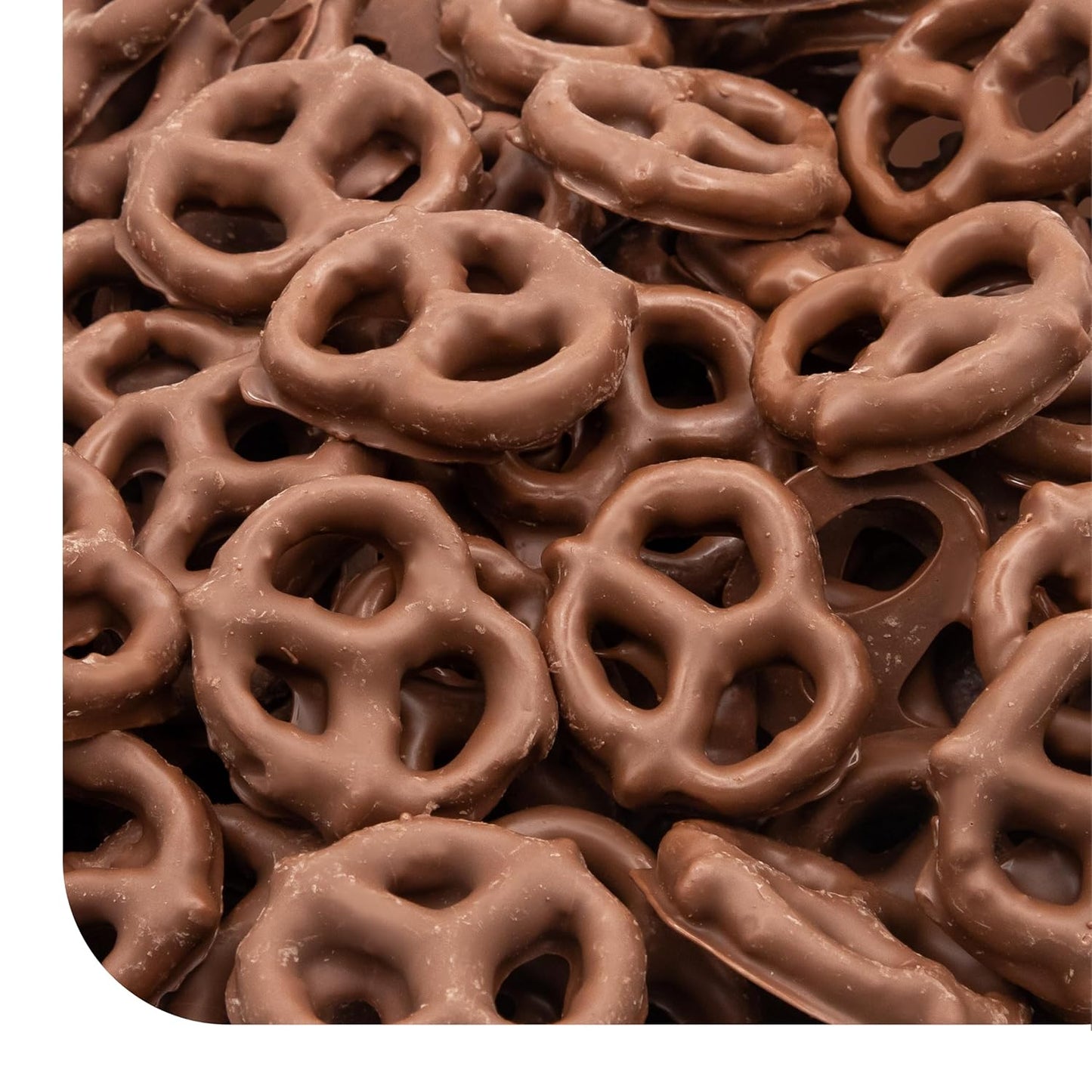 Milk Chocolate Covered Pretzels - 5 Pound Bulk Pack Delight