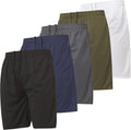 Ultra Performance 5 Pack Mens Shorts for Men - Athletic Gym Pack