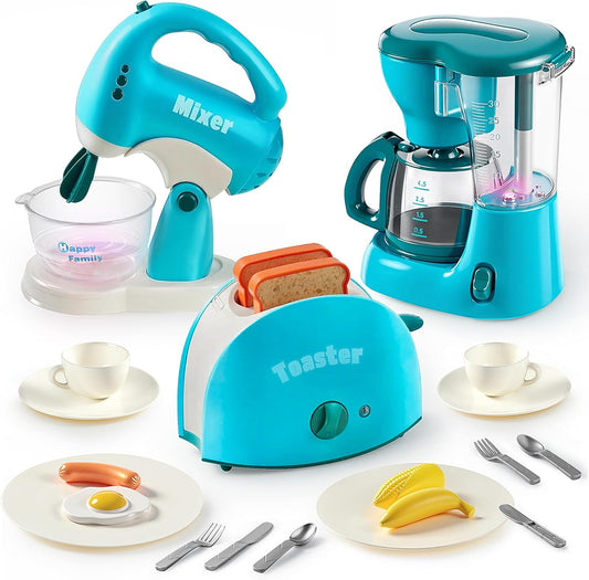Joyin Play Kitchen Toys Set with Realistic Lights and Sounds