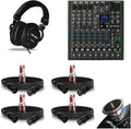 Mackie ProFX10v3+ 10-Channel Mixer Bundle - Complete Live