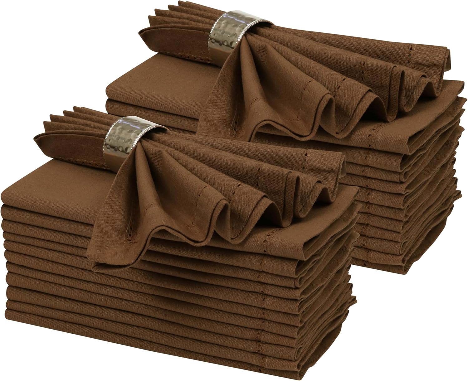 Premium Cotton Dinner Napkin Set of 24 for Elegant Dining