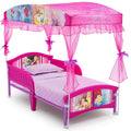 Delta Children Canopy Toddler Bed Disney Princess - Royal Sleep