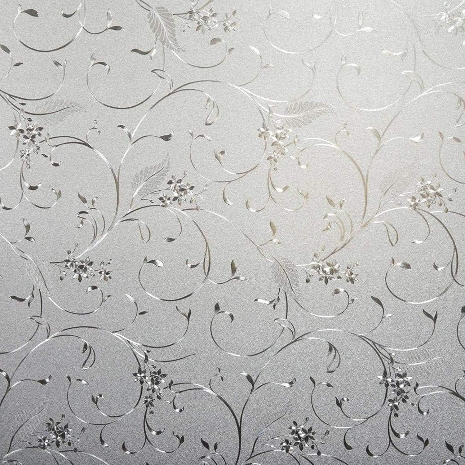 Niviy Static Cling Non-Adhesive Window Film for Privacy