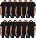 BILLIONHATS 12 Pack Plus Size Men's Cotton T-Shirts - Bulk 3XL