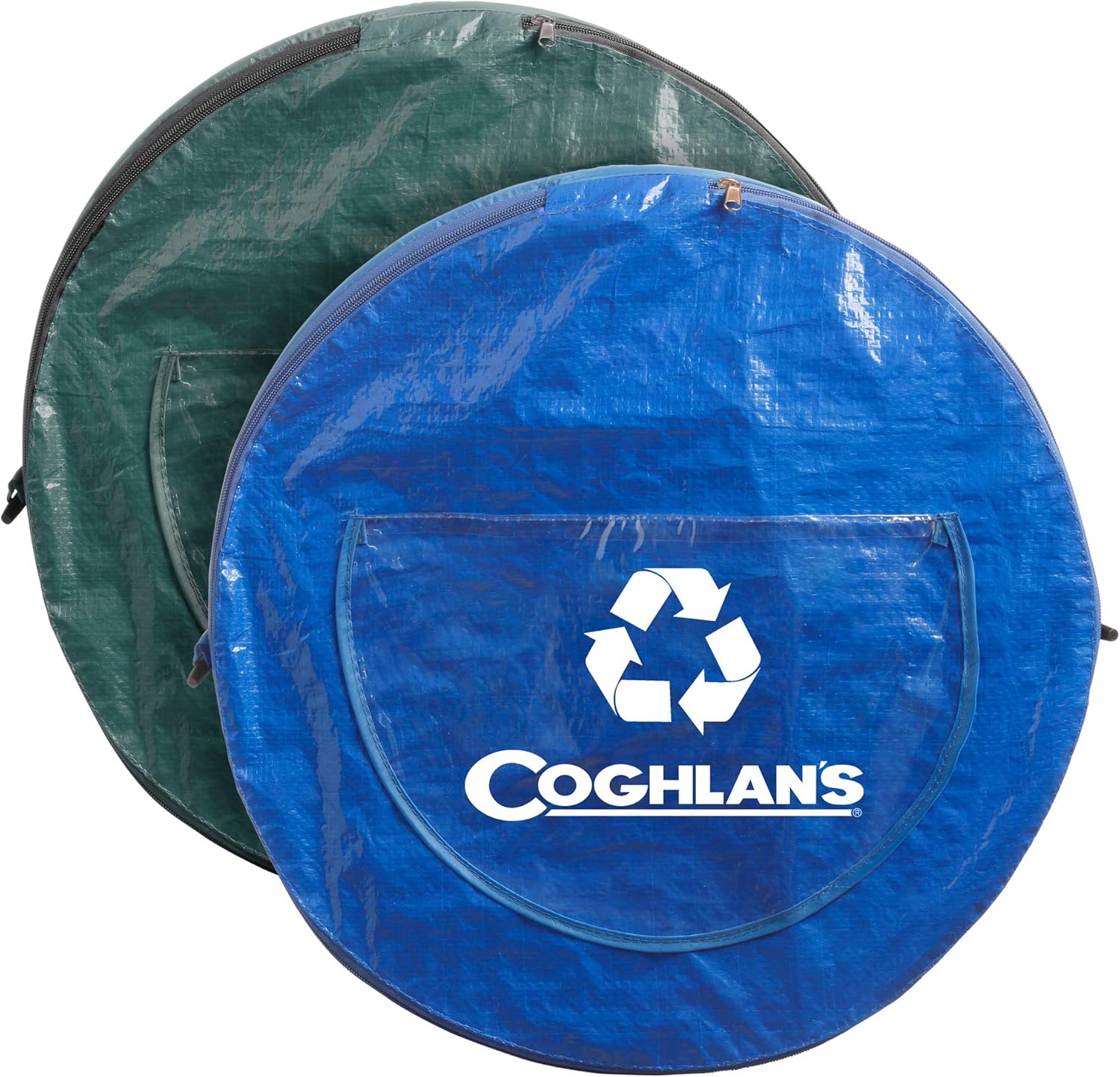 Coghlan's Pop-Up Lightweight Trash & Recycle Can for Camping