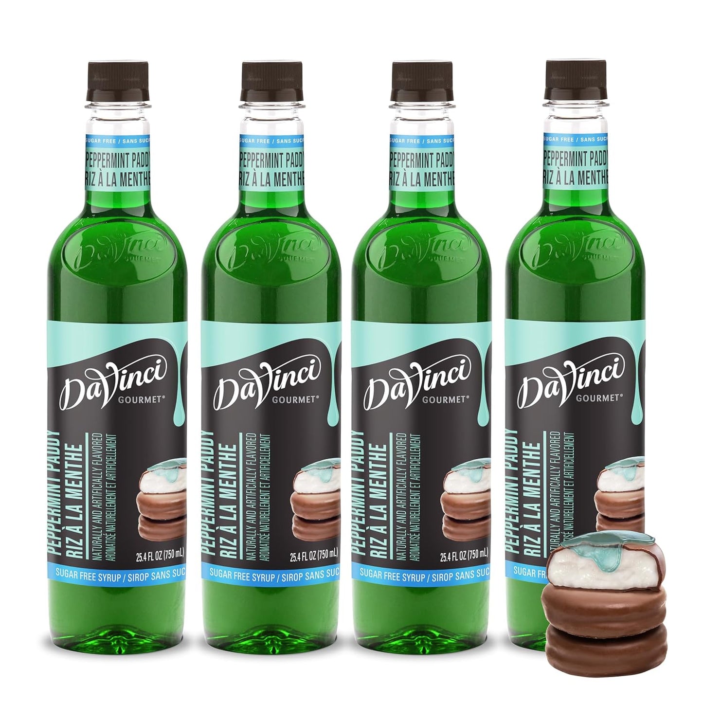 DaVinci Gourmet Sugar-Free Peppermint Paddy Syrup for Beverages