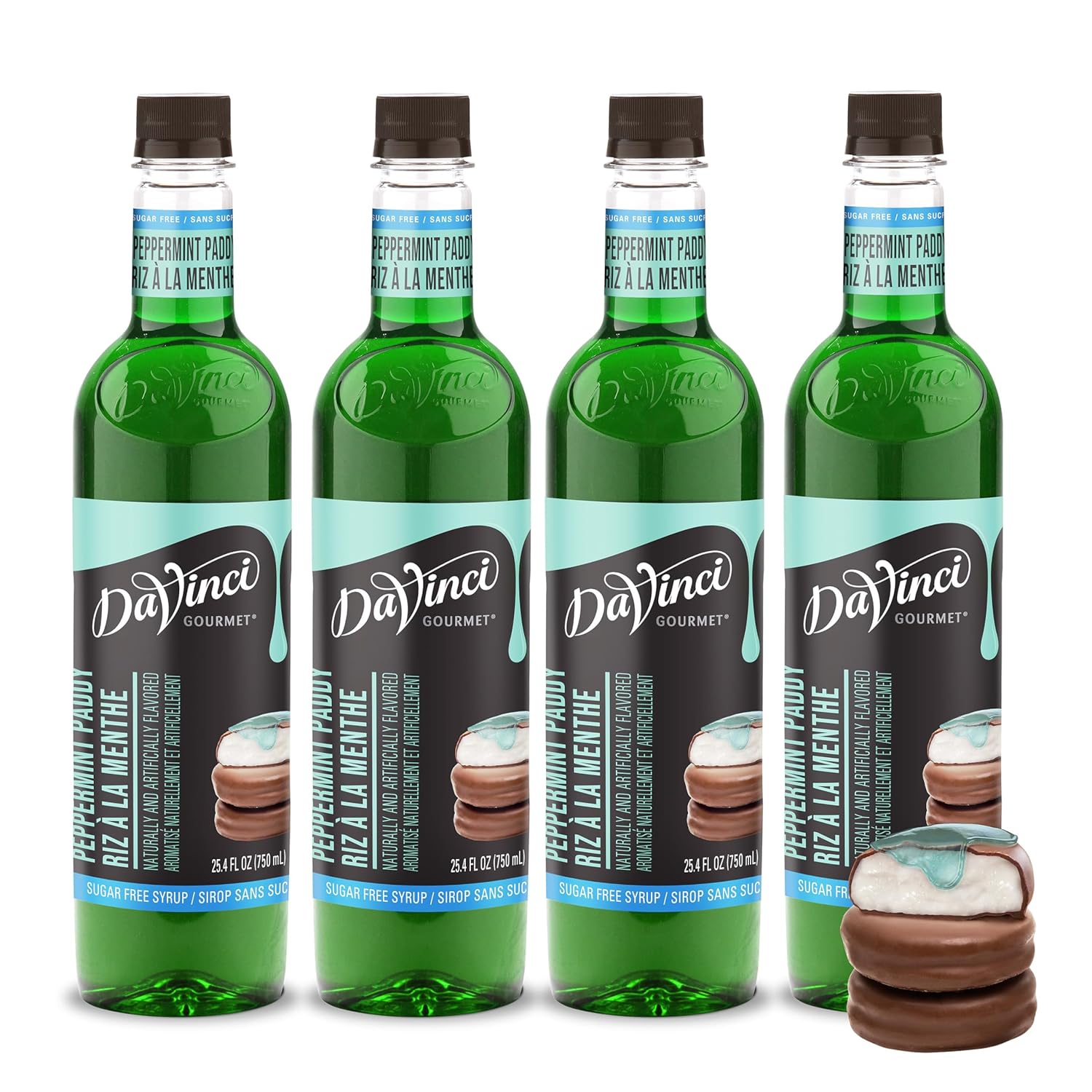 DaVinci Gourmet Sugar-Free Peppermint Paddy Syrup for Beverages