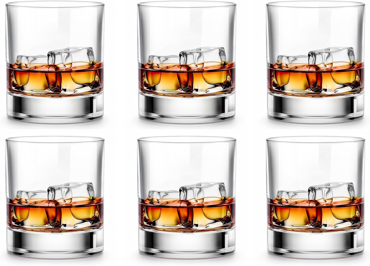 Premium 11oz Whiskey Glasses Set - Enhance Your Drinking Experience