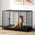 48 Inch Metal Wire Dog Crate for Large Dogs with Tray