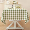 Gingham Tablecloth Rectangle 60ftx120ft - Classic Farmhouse Check